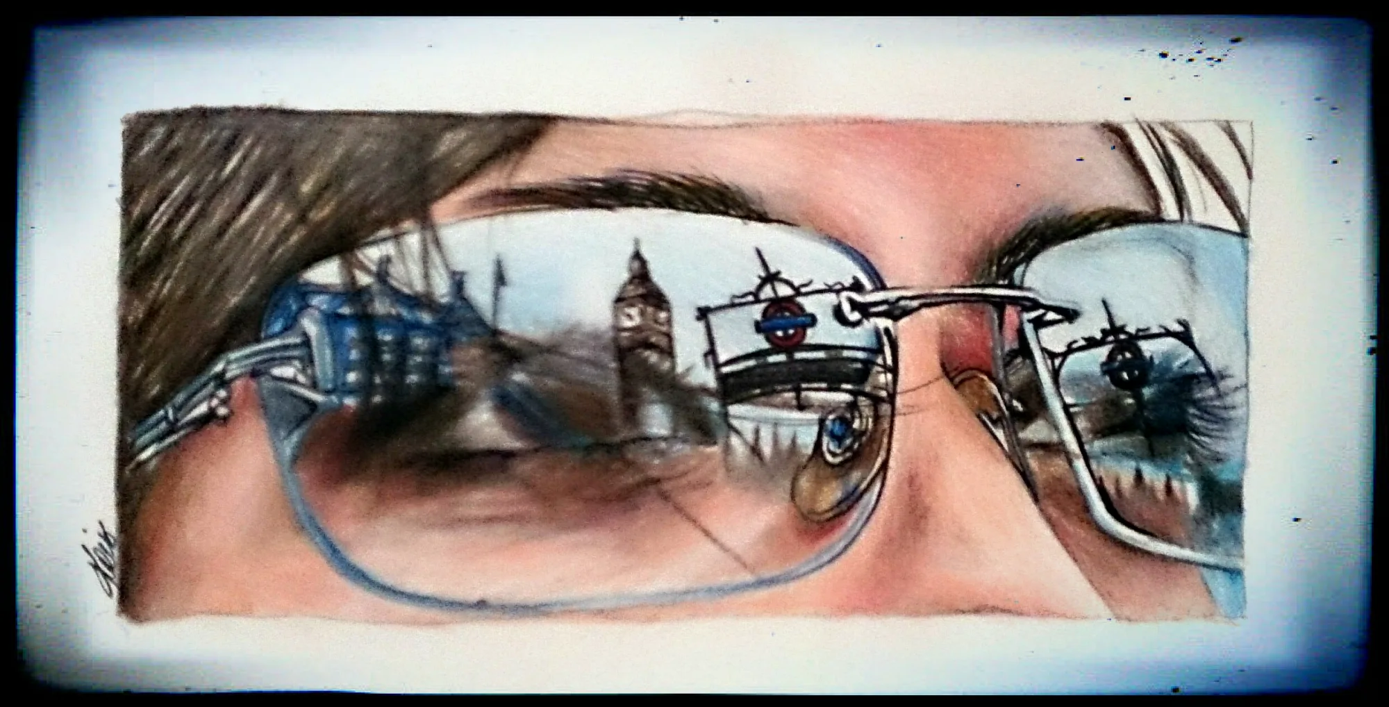 Blick auf London